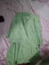 米度丽 孕妇装夏装套装孕妇连衣裙夏季吊带裙子西装外套上衣两件套 绿色 L 晒单实拍图