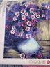琴棋书画钻石绣新款5D钻石画满钻客厅卧室餐厅小画花卉紫罗兰自己手工贴钻 满钻【40*50厘米】钻量多配30% 实拍图