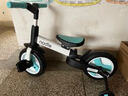 Nadle纳豆儿童平衡车可折叠三轮车脚踏车宝宝2-3-6岁溜娃自行车手推车 蒂芙尼蓝色 12寸 蓝色 实拍图