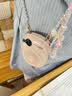 艾硕美 小蜜蜂扩音器教师专用上课教学无线麦克风户外导游导购讲解大音量小喇叭扬声器 K18 粉色【无线版】+无线麦+有线麦+珍珠背链 实拍图