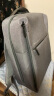 小米（MI）极简都市双肩包休闲商务15.6英寸电脑包男女书包双肩背包浅灰色 实拍图