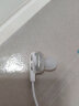 兰士顿 D4C耳机入耳式有线降噪隔音 K歌音乐吃鸡游戏耳麦网课电脑办公麦克风 苹果vivo华为oppo手机通用 白色 实拍图