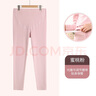猫人孕妇秋裤女秋冬纯棉怀孕期内穿线裤衬裤全棉孕晚期大码睡裤保暖裤 蜜桃粉 【A类纯棉 腹围可调节】 L 【建议100-120斤】 实拍图