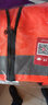 9F 反光背心马甲反光衣建筑工地工程施工交通环卫安全警示工作服可印字 橘红色透气款 实拍图