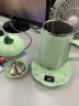 U·FIT2024新款养生杯热牛奶神器牛奶加热器多功能办公室热奶杯银耳养生杯小型养生壶 浅草绿（含滤网） 实拍图