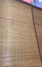 席师傅凉席1.5x2米竹席家用夏季裸睡宿舍学生双面可折叠1.8x2米空调席子 本竹碳化席【配冰丝枕套】 180X200CM【1.8米床】 实拍图