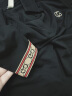 KMZOE中年妈妈夏装运动服套装2024新款中老年女装短袖T恤夏季休闲上衣 黑色 L (建议102-115斤左右) 晒单实拍图