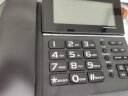 YINGXIN盈信218来电显示电话机 时尚商务办公家用固定有线电话座机 来电报号 大屏幕 免电池 黑色 晒单实拍图