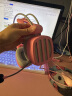 西伯利亚S21U粉色游戏耳机头戴式有线7.1电竞电脑耳机网红主播直播耳机少女学生网课电脑耳机麦克风二合一 实拍图