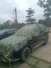 汽车车衣车罩大半罩防冰雹加厚防晒防雨隔热半截半身车顶罩 迷彩加厚款--下单留言车名字 实拍图