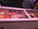 穗凌（SUILING）摆摊冰箱展示柜冷藏烧烤三轮车冰柜台式商用保鲜柜卧式冷冻柜麻辣烫可接电瓶冰粉冷柜 1.7米带视窗【内置货篮/带灯】WG4-249DS 实拍图