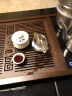 金灶（KAMJOVE）自动上水整套茶具套装 鸡翅木实木茶盘功夫茶台茶海电热茶炉K-185 搭配E9 陶瓷茶具 茶渣桶 1个 实拍图