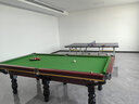 PNT 台球桌标准成人家用美式黑8台球案高档落袋中式黑八桌球台二合一 8尺 豪华款2.58米【6脚】 实拍图