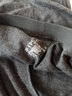 无印良品 MUJI 男式 罗纹编织 前开口平角内裤 炭灰色 M 实拍图