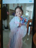 俞兆林（YUZHAOLIN）女童汉服大袖衫两件套古风儿童中国风春夏季连衣裙小女孩古装裙子 粉色套装 110 实拍图