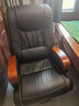 纽麦真皮老板椅可躺按摩皮质办公椅子家用电脑座椅总裁牛皮办公大班椅 精选牛皮-颜色备注 实拍图