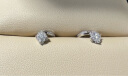 谢瑞麟（TSL）18K金钻石耳坠星之光系列菱形单只耳环耳饰女BD374 单只耳坠（钻石共26颗，约10分） 晒单实拍图