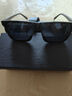 奢鸟方形【GM墨镜】黑小号偏光 男女同款开车驾驶防晒防紫外线太阳镜 实拍图