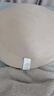 无印良品（MUJI） 可当成腰垫使用的 柔软靠垫 抱枕 腰托腰靠 靠枕教师节礼物 浅米色 55*40*20cm 实拍图