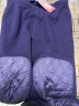 宜而爽 女保暖裤4层加厚加绒贴片打底女士秋裤棉裤 紫色 L/165  实拍图