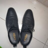 金利来（goldlion）男鞋男士正装鞋时尚个性皮鞋轻质耐磨德比鞋G515410298AAA黑色41 晒单实拍图