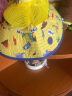 kocotreekk树儿童帽子遮阳大帽檐防晒帽夏季薄款男童女童渔夫双面盆帽 晒单实拍图