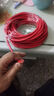 东一江国标电线RV10 16 25 35平方单芯多股铜芯特软电线电瓶汽车连接线 国标 细软线 10平方 红色 1米 实拍图