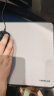 飞遁LESAILES300*250*4mm高密纤维细面专业电竞游戏鼠标垫 中号锁边电脑键盘桌垫 浅灰色 实拍图