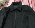 宝财羊爸爸装毛呢外套男春秋季翻领厚款商务干部服行政夹克中老年人衣服 实拍图