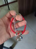 曼斯特猫咪狗狗镂空铃铛 宠物项链泰迪比熊猫咪项圈铃铛九重紫宫铃 红色 实拍图