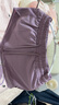 COZOK高端运动品牌瑜伽服女夏天排汗健身服宽松大码速干衣专业跑步健身房运动套装女 紫色（短袖+文胸+短裤） M 95-105斤 实拍图