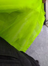 智汇反光雨衣交通雨衣雨裤套装电动车外卖防暴雨防汛环卫分体式冬季加厚棉雨衣 荧光绿【普通款150DPU】 M号（适合身高150-165cm） 实拍图