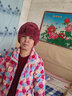 幕加格帽子女冬天獭兔毛中老年人奶奶保暖妈妈皮草兔毛冬季帽子围巾2587 实拍图
