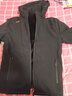 啄木鸟秋冬季新款外套男夹克男士中青年潮流连帽加厚保暖休闲衣服百搭男 黑色【三合一】加内胆可拆卸 XL 建议体重120-140斤 实拍图