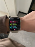 苹果Apple Watch S9/Series8苹果电话手表SE代铝金属表壳2023新款 二手99新 s9代 GPS+蜂窝款 45mm【黑色】 配件齐全 实拍图