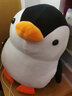 CZENZI TOY小企鹅公仔毛绒玩具布娃娃宝宝陪睡玩偶儿童男孩女孩生日礼物小号 黑色橙嘴（不穿衣） 45厘米 实拍图