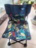 佳之钓 户外钓椅折叠椅子便携式凳子靠背椅美术写生家用小马扎钓鱼椅 升级加强款 大号深蓝+收纳袋 实拍图