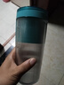 摩飞电器（Morphyrichards） 榨汁杯迷你手持便携榨汁机家用户外无线充电随行杯MR9800便携榨汁杯充电榨汁杯 薄荷蓝 实拍图