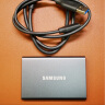 三星（SAMSUNG） 2TB Type-c USB 3.2 移动固态硬盘（PSSD） T7 灰色 NVMe传输速度1050MB/s 超薄时尚 实拍图