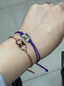 Tory Burch 汤丽柏琦 “怀梦前行”手链TB 143017 Tory 银/紫色 500 实拍图