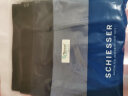 Schiesser舒雅3条装男士莫代尔平角内裤E5/19894T 黑色+蓝灰+宝蓝（7787）L 实拍图