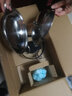 沉弗 加厚固体酒精炉不锈钢小火锅干锅学生宿舍液体便携家用套装 黑色锅22cm+勺筷+底座+壳 22cm 实拍图