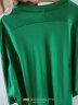 旅途原品（ltyp）凉感t恤女丝光棉60支造型T恤设计感纯色简约宽松上衣夏季 龙井绿 L（现货） 晒单实拍图