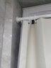 柏格美 欧式简约小窗帘轻奢低调款防水浴帘套装免打孔窗帘遮挡门帘卫生间加厚防霉隔断布帘子 米白+环+伸缩杆（挂环款） 挂环款帘宽100*高150（适用窗宽75-95） 实拍图