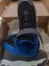Skechers斯凯奇儿童绒绒靴雪地靴保暖男童棉鞋防寒加绒高帮女童靴660092L 男童/黑色/蓝色/BKBL 30 实拍图