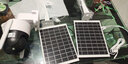 罗菲克【4g太阳能双摄像头】监控室外防水无电无网络户外免插电无线高清夜视360度全景家用球机 4G至尊版【双板快充+800万双摄+太阳能供电】 实拍图
