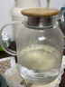 佳佰 冷水壶 大容量耐热玻璃杯 花茶果汁杯热饮家用玻璃凉水壶 1700ml 晒单实拍图