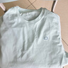 蕉内（Bananain）王一博同款305H纯棉睡衣男女士100%棉情侣家居服短袖短裤套装夏季 【短裤款素色-男】奶油绿 2XL 实拍图