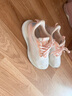 回力女鞋运动鞋女2026春季百搭低帮新款鞋子女减震女士轻便休闲跑步鞋 米粉色【升级款】女鞋偏小一码 37 (235mm) 女码 实拍图