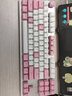 达尔优【达尔优16联赛】 EK815机械合金版87白蓝机械键盘游戏键盘有线CF吃鸡LOL男女学生笔记本电脑通用 EK807-87键马卡龙无线版红轴无灯光版 实拍图